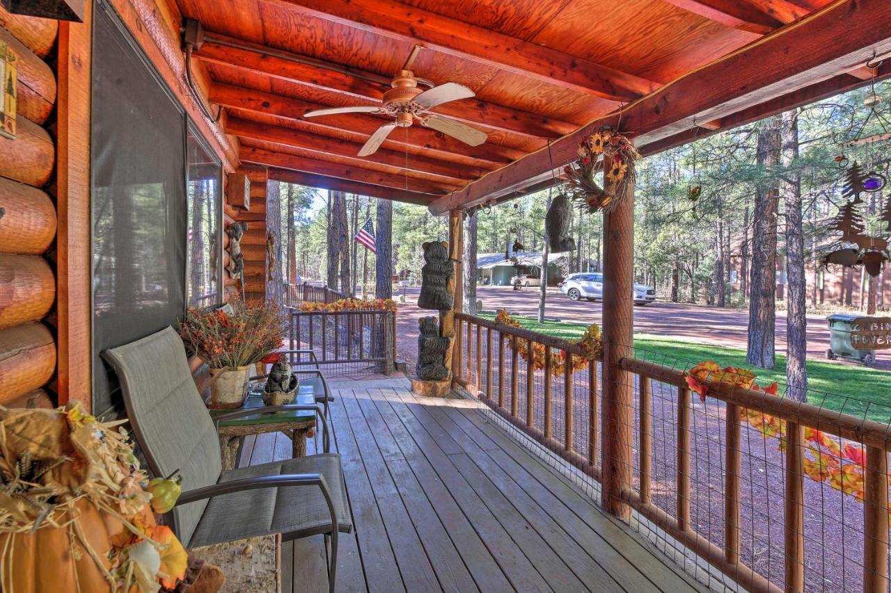 Rustic Lakeside Cabin - Family And Pet Friendly! Pinetop-Lakeside Kültér fotó